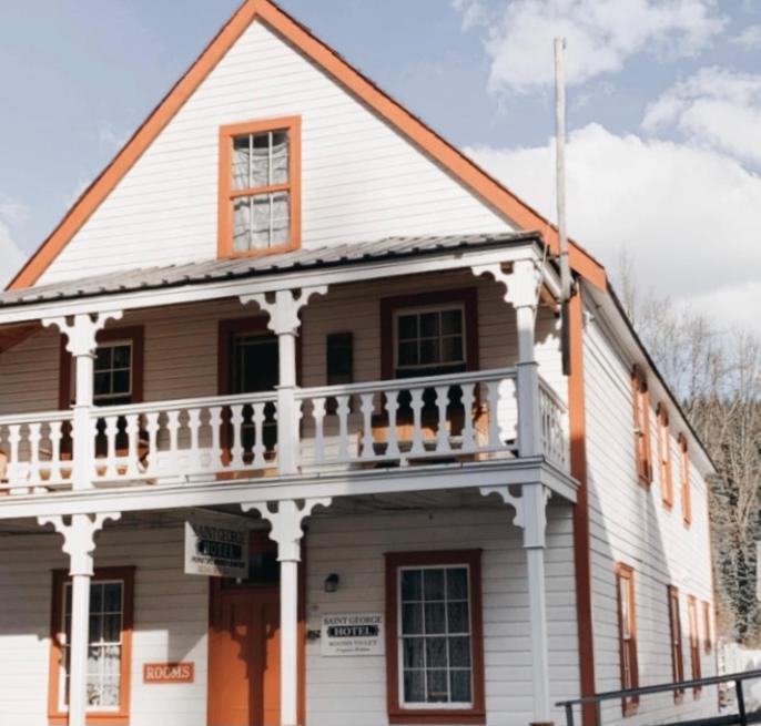 St. George Hotel Barkerville Dış mekan fotoğraf